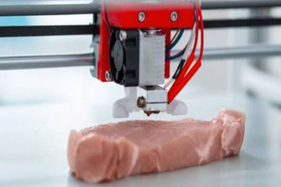 Crean el primer bife de carne cultivada con una impresora 3D