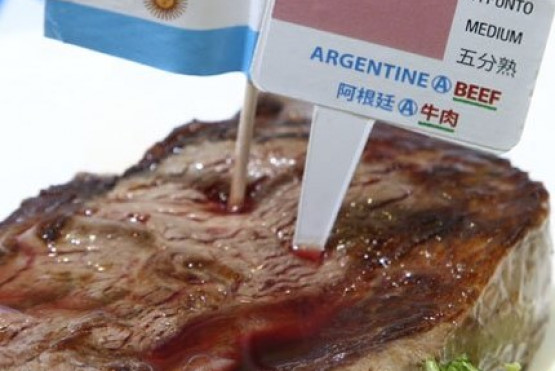 Gran participación de la carne vacuna argentina en la CIIE de Shanghái