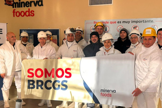 Minerva Foods alcanzó la máxima calificación internacional en seguridad alimentaria