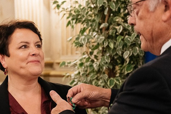 La Comisaria General de SPACE recibió la insignia de Oficial de la Orden del Mérito Agrícola