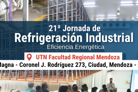 Mendoza recibe a referentes de la refrigeración industrial en una jornada sobre eficiencia energética