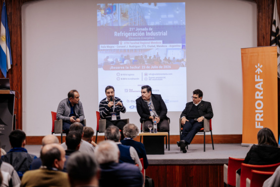 Refrigeración industrial: eficiencia, tecnología y conocimiento se encontraron en Mendoza
