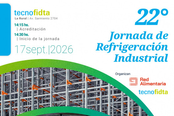 Refrigeración industrial: eficiencia y sustentabilidad serán protagonistas en Tecno Fidta
